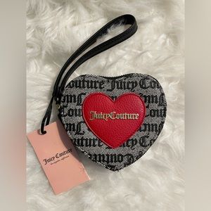 NWT - Juicy Heart Coin Purse - Red Center Heart